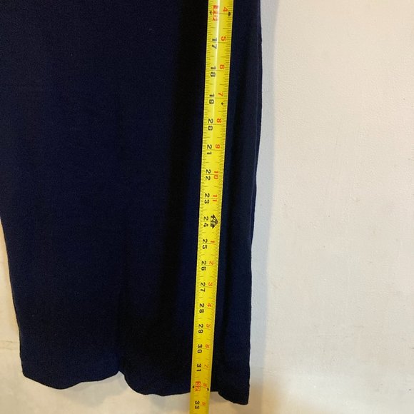 Jil Sander Asymmetrical Collar Bodycon Blue Knee-Length Dress S - Picture 7 of 11